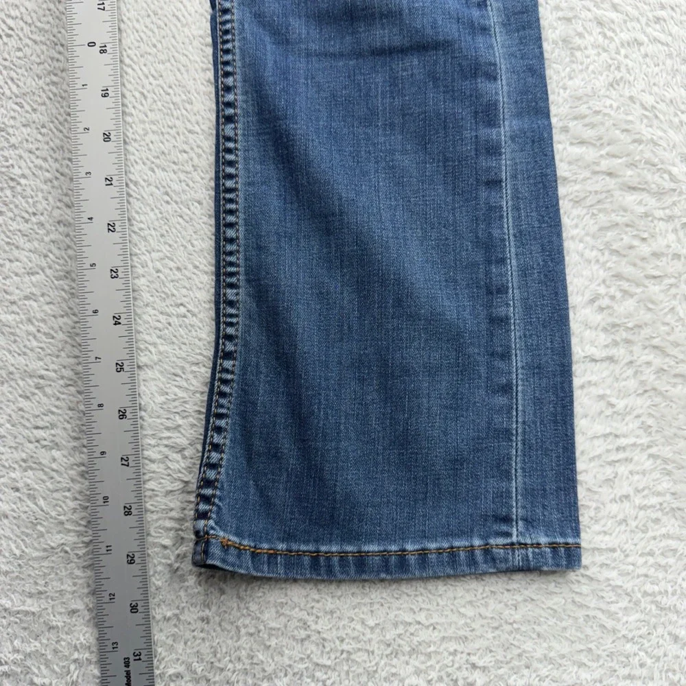 Levis 527 Slim Bootcut Jeans Mens 30x30 Blue Medium Wash Denim Low Rise